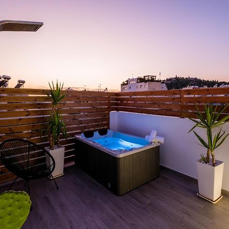 Апартаменты Acropolis View With Jacuzzi Афины Экстерьер фото